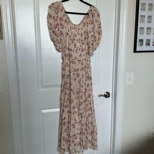 Shop Zoco Cream Floral Daymaker Maxi Dress